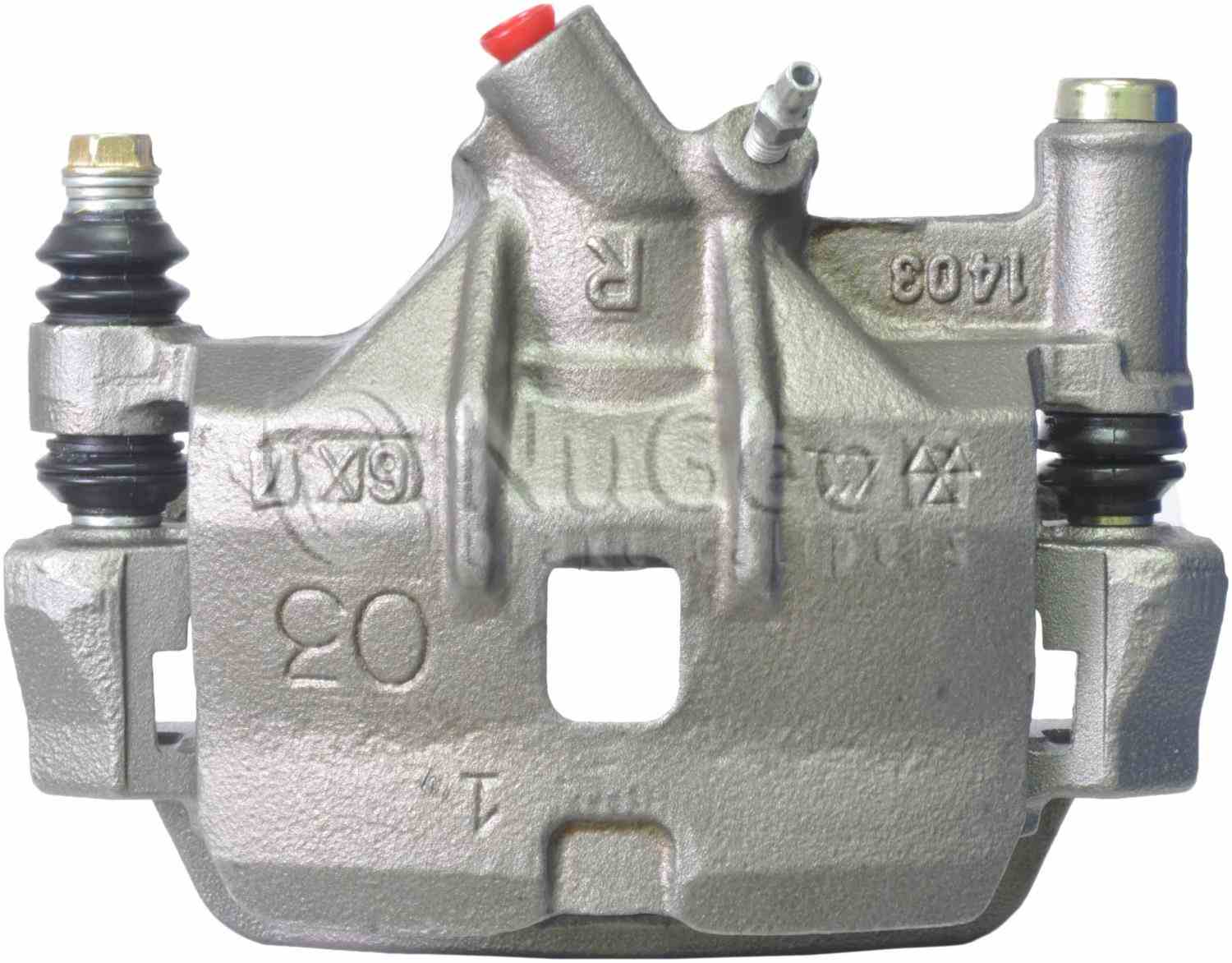 BBB Industries Remanufactured Disc Brake Caliper  top view frsport 99-01537A