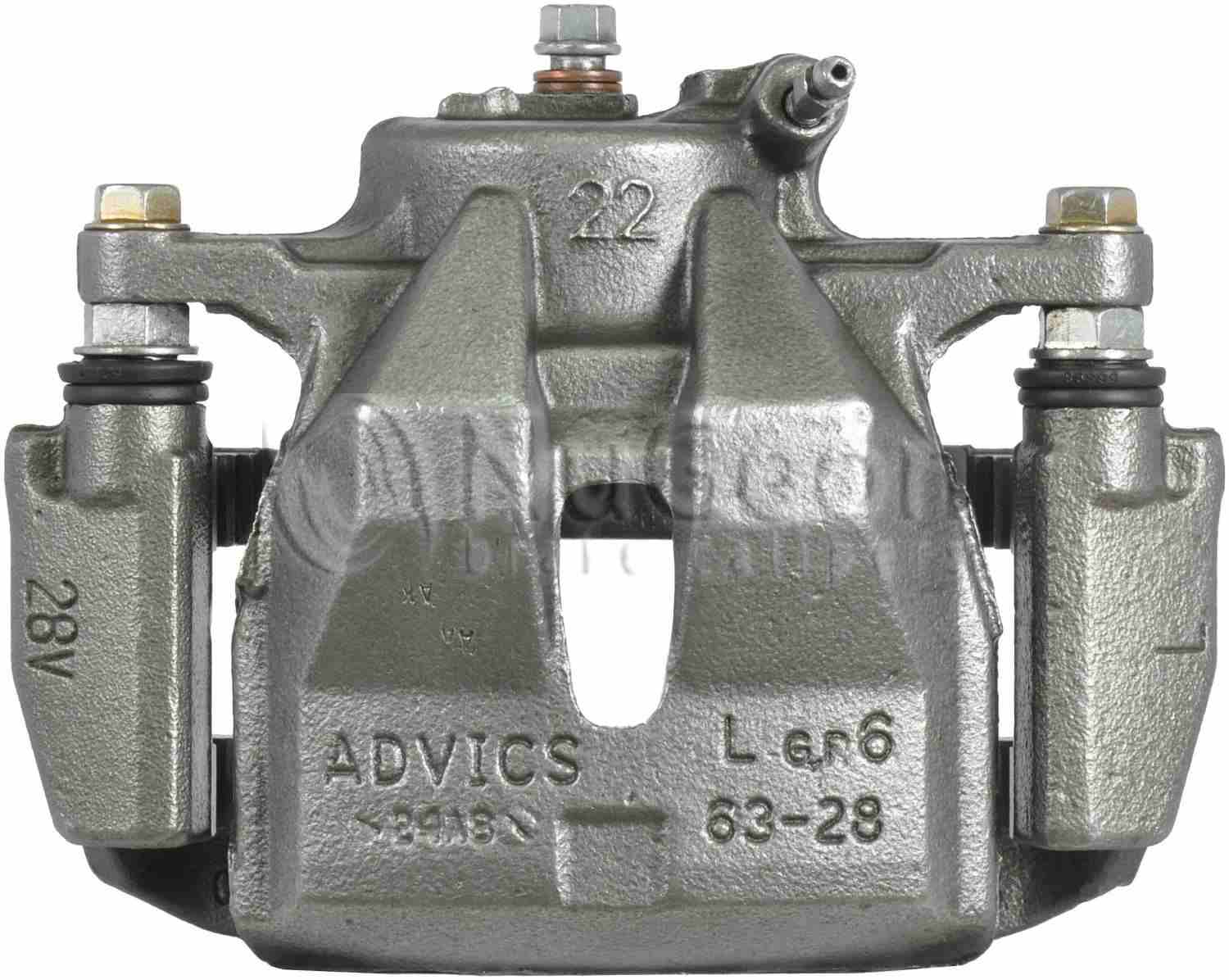 BBB Industries Remanufactured Disc Brake Caliper  top view frsport 99-01697A