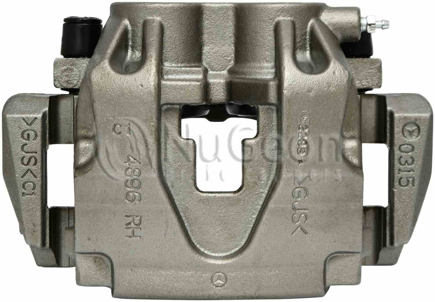 BBB Industries Remanufactured Disc Brake Caliper  top view frsport 99-02885A