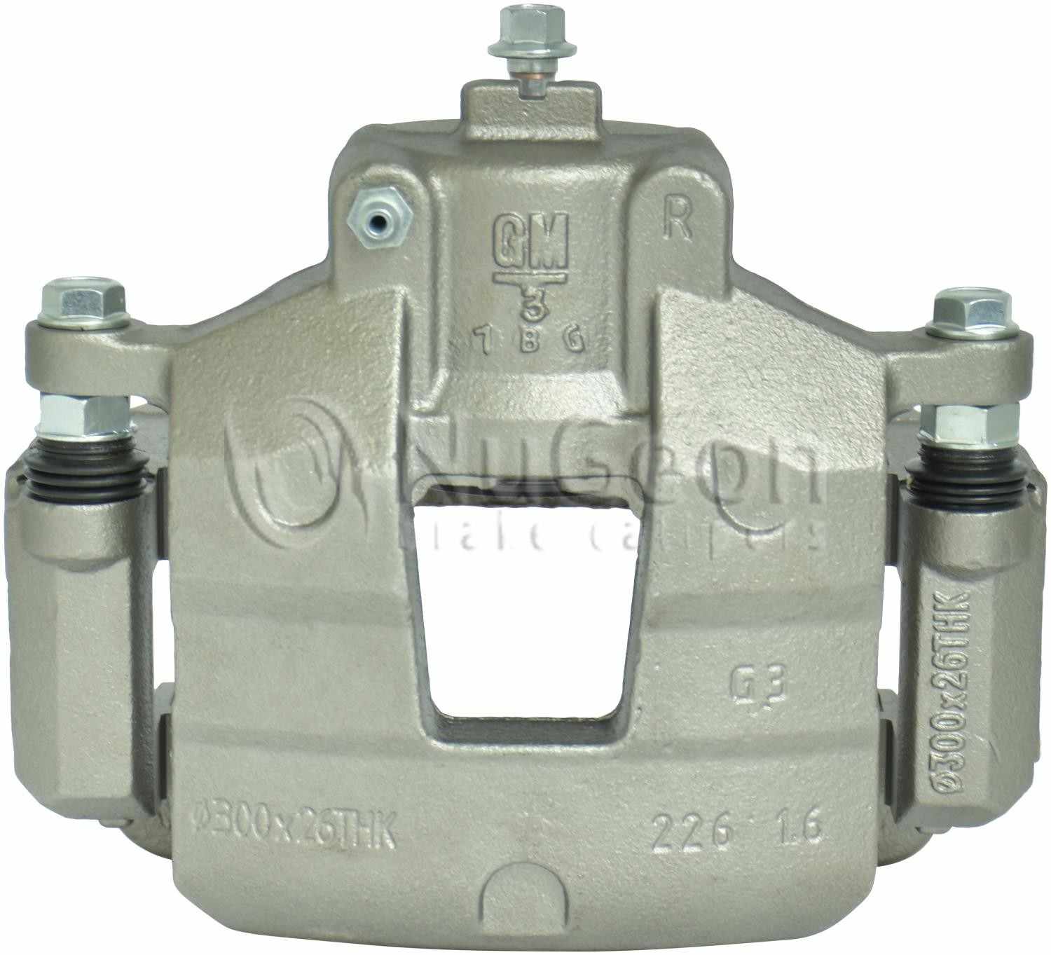 BBB Industries Remanufactured Disc Brake Caliper  top view frsport 99-17489B