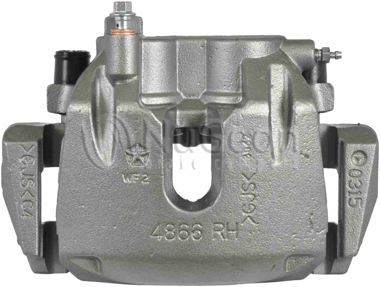 BBB Industries Remanufactured Disc Brake Caliper  top view frsport 99-17756A