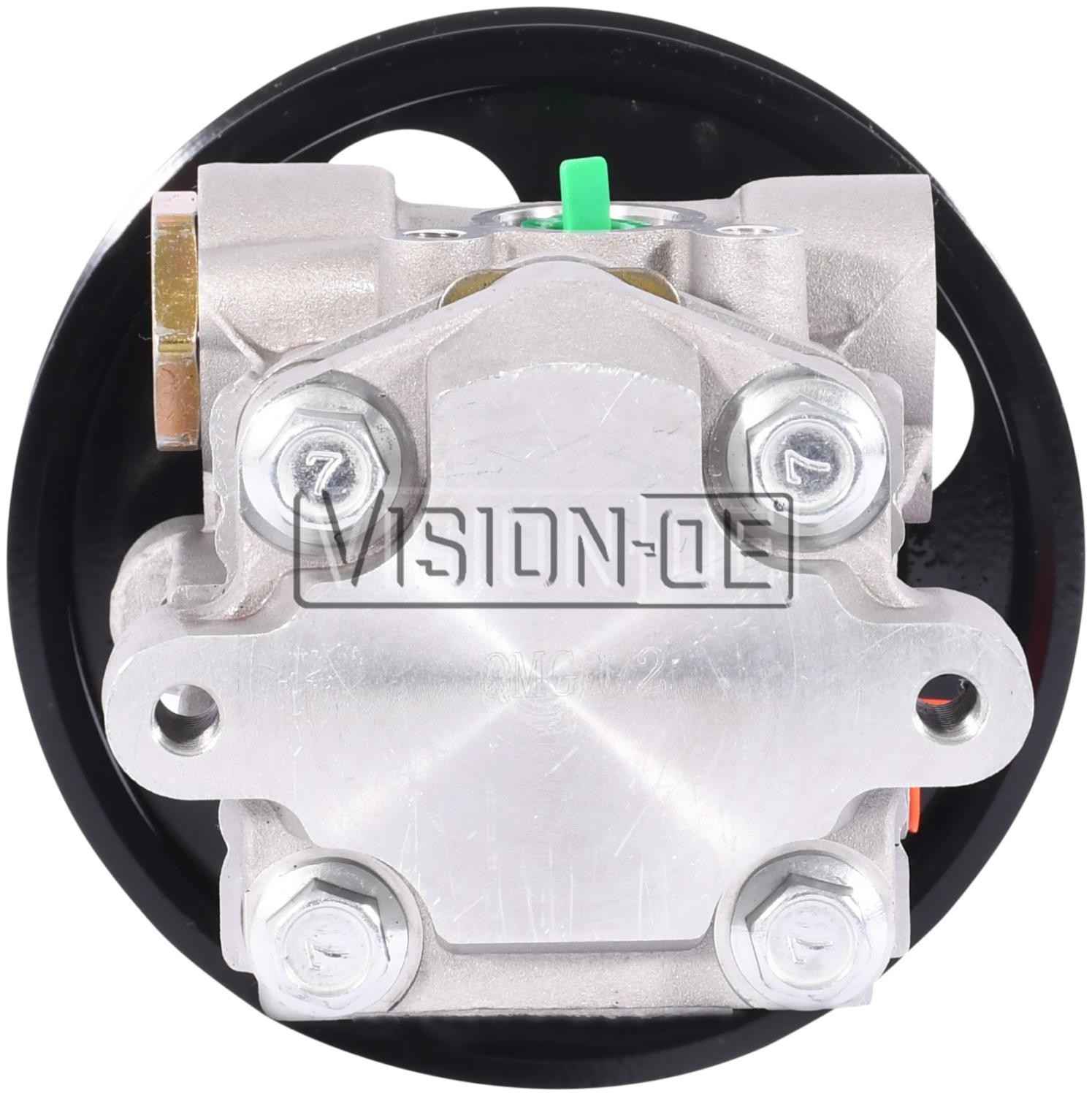 Vision OE New Power Steering Pump  top view frsport N990-0236