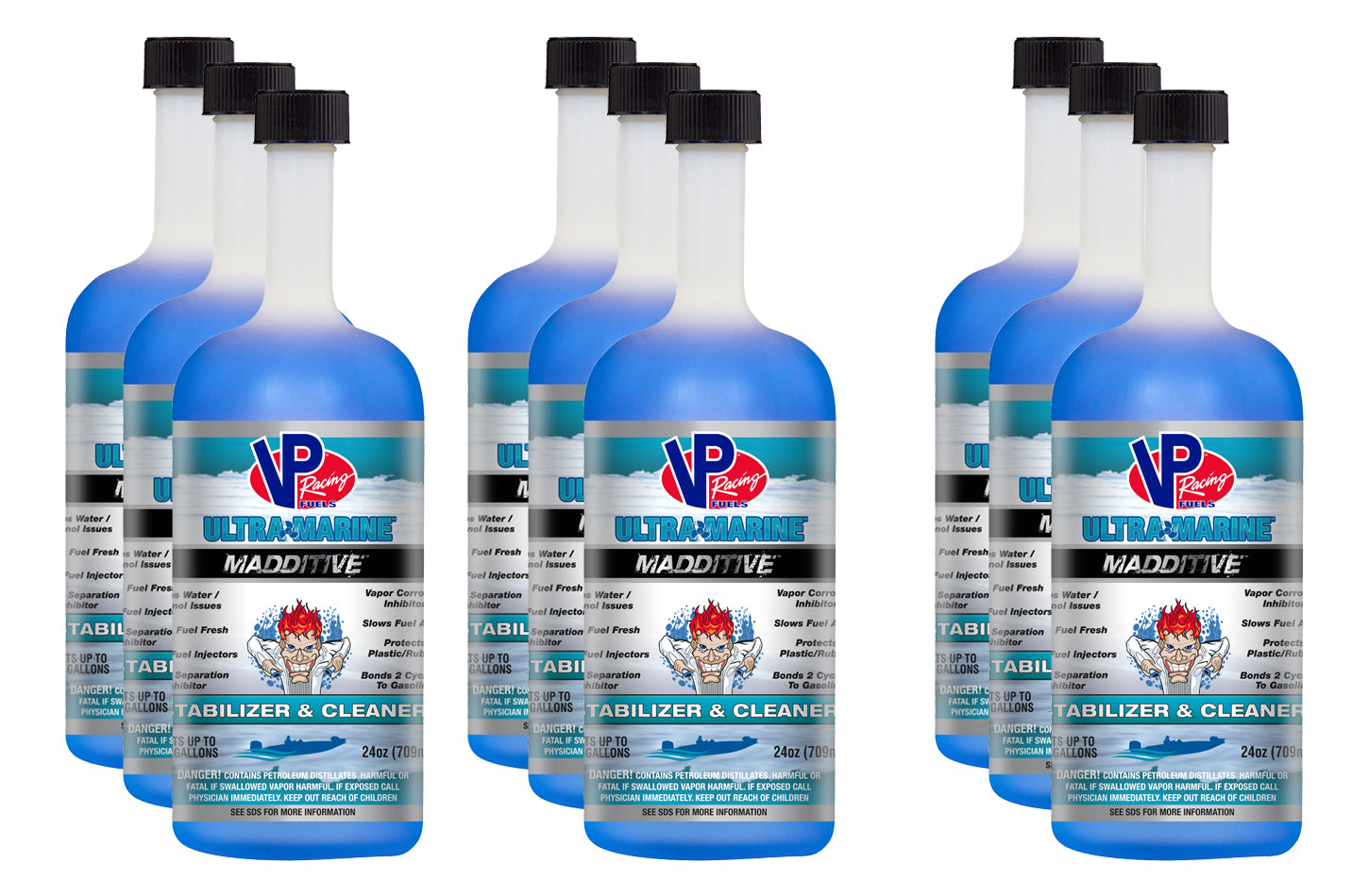 VP Racing Fuel Stabilizer Ultra Marine 24oz (Case 6) VPF2040