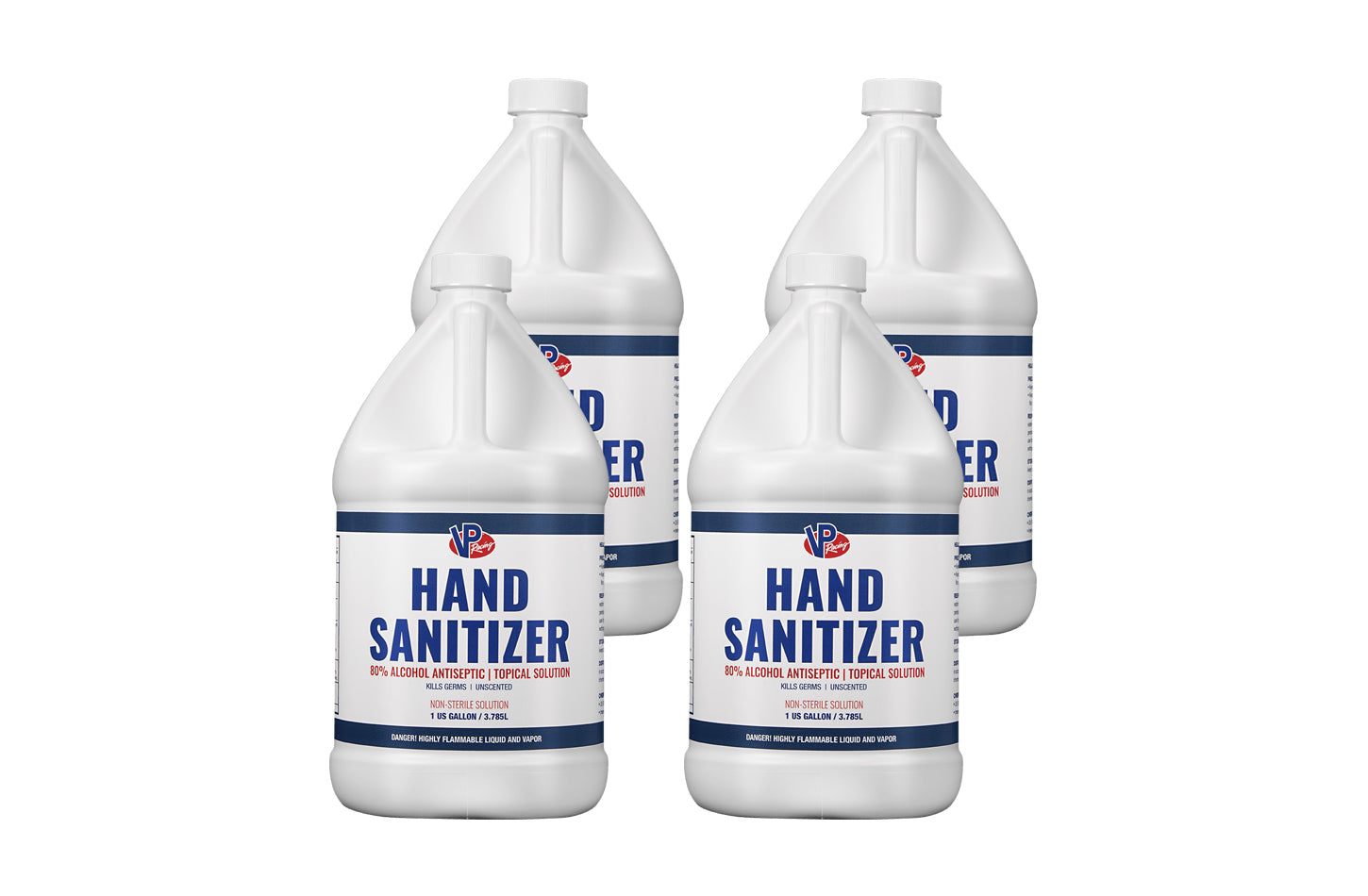 VP Racing Hand Sanitizer 80% Alcohol Gal (Case 4) VPF2080