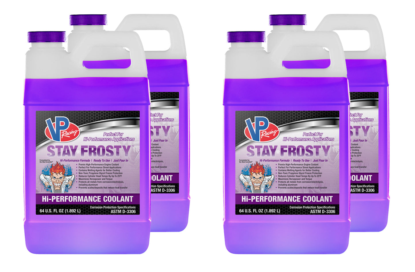 VP Racing Coolant Hi-Perf Stay Frosty 64oz (Case 4) VPF2088