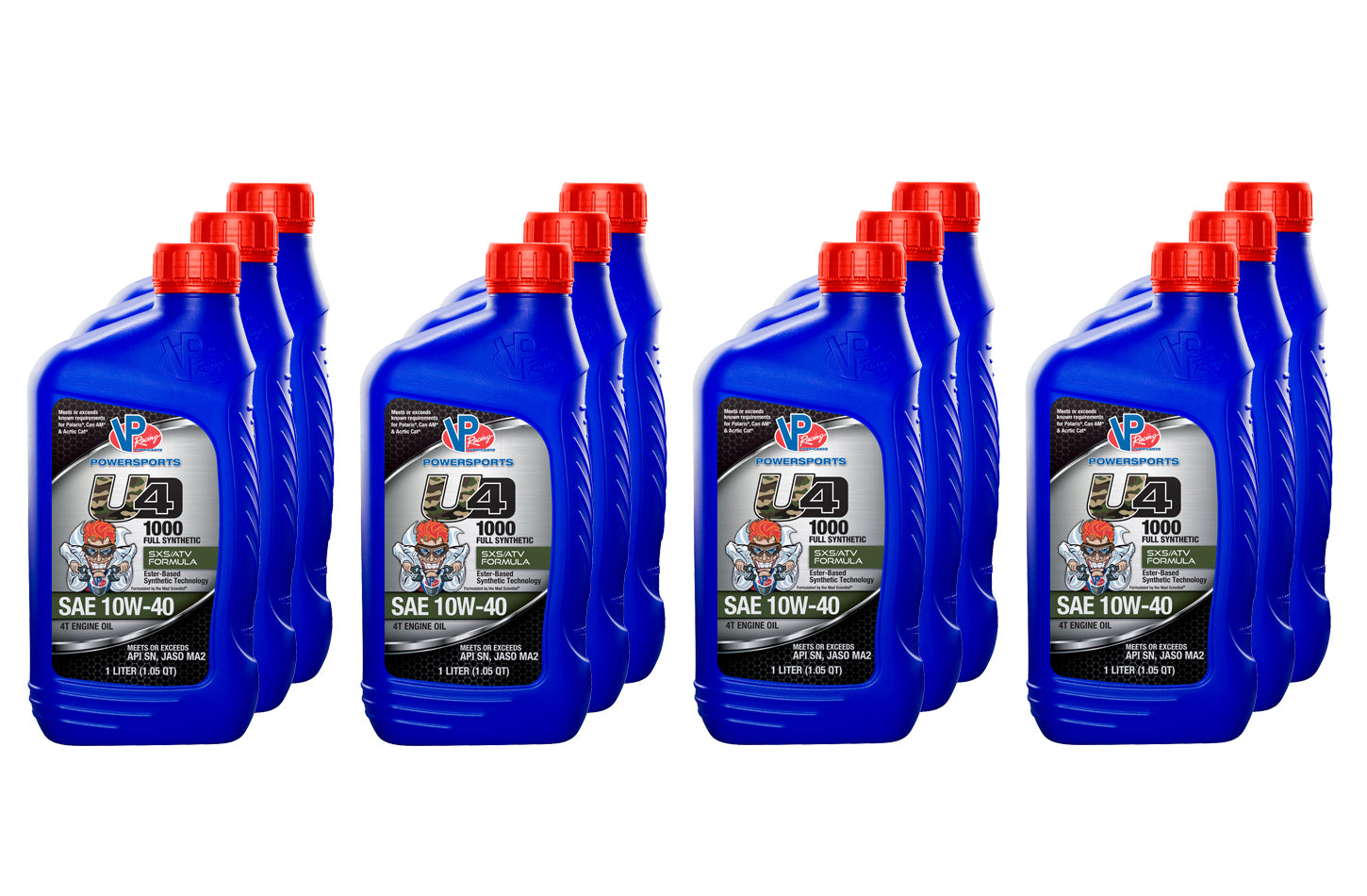 VP Racing VP Oil SAE 10w40 UTV/ATV Syn 32oz (Case 12) VPF26727