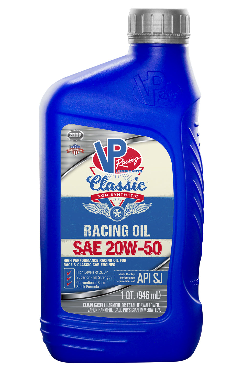 VP Racing VP SAE 20w50 Classic 1 Qt VPF2691