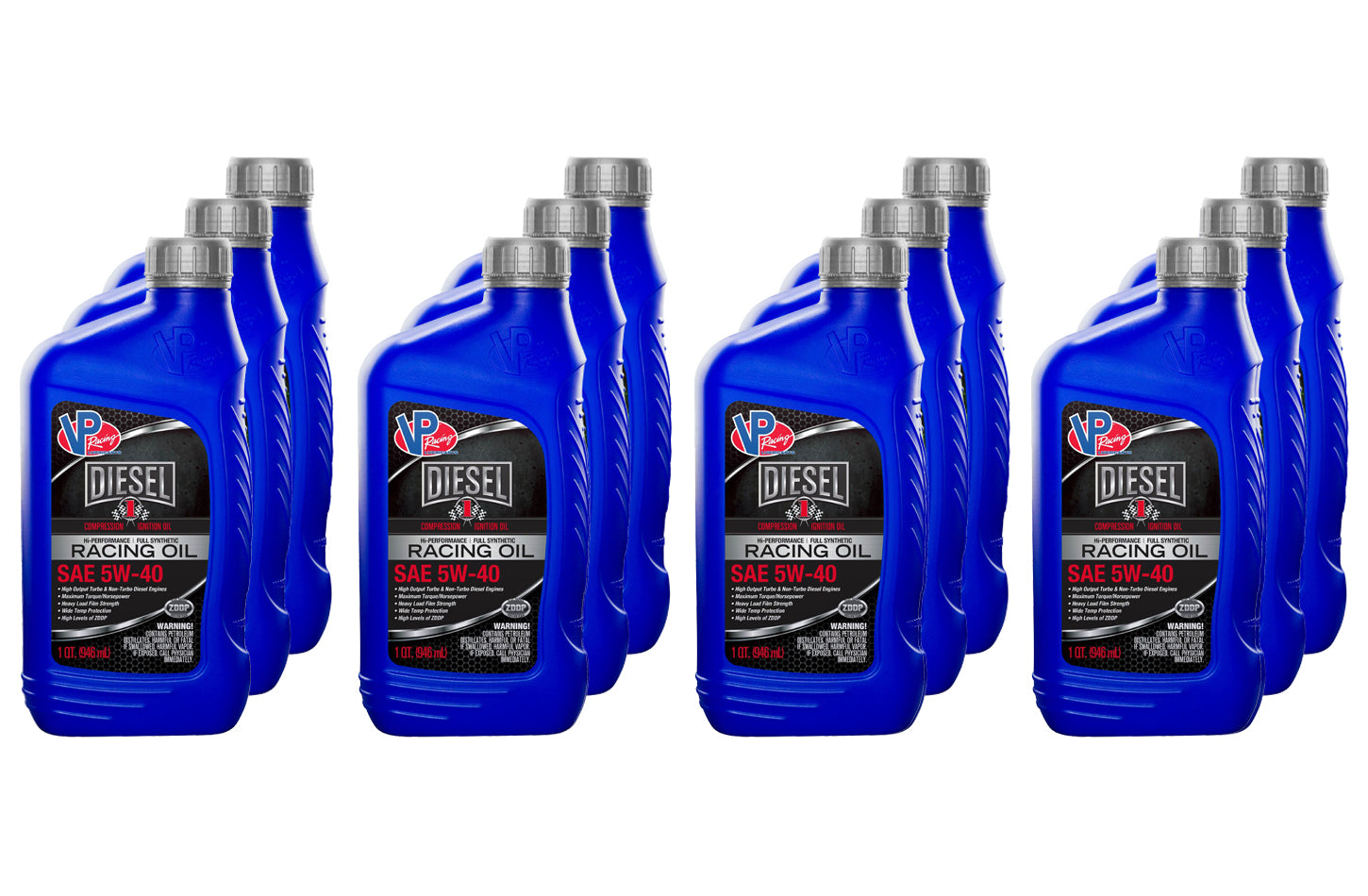 VP Racing VP 5w40 CI1 Diesel Hi- Perf 32oz (Case 12) VPF2696