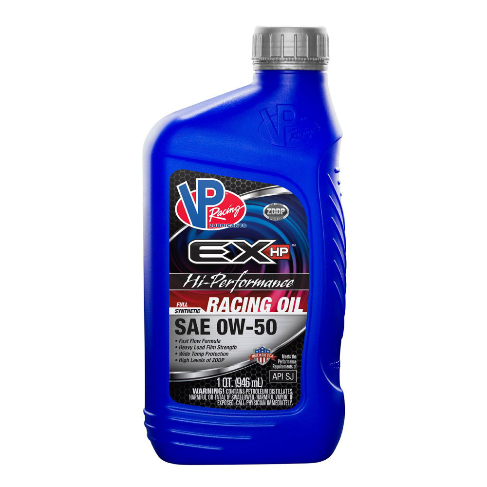 VP Racing VP 0w50 EX Hi-Perf 1 Qt VPF2758