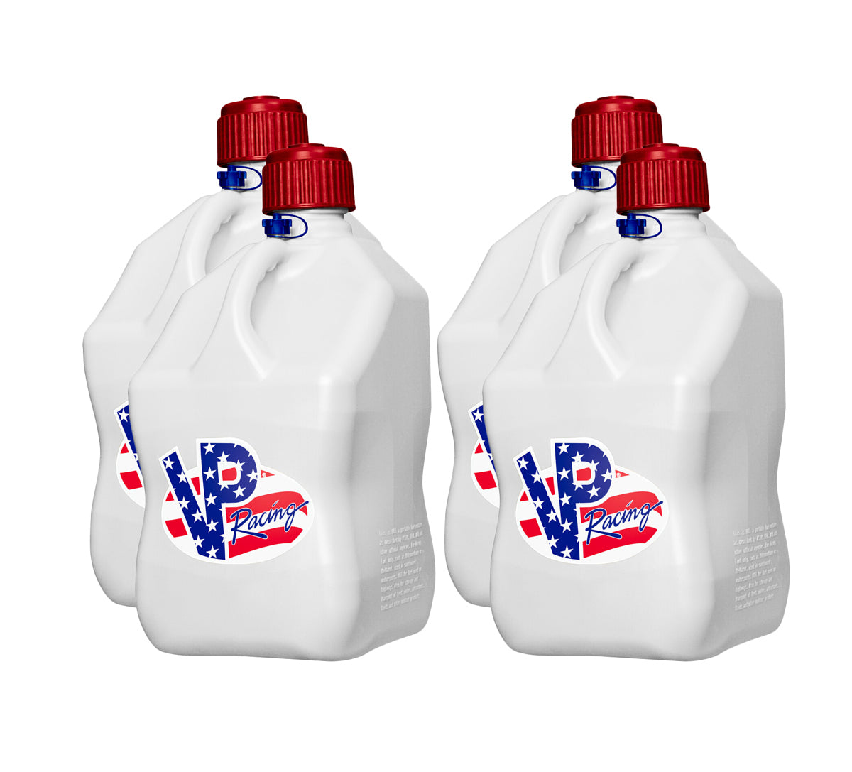 VP Racing Motorsports Jug 5.5 Gal Patriotic Sq. (Case 4) VPF35221-CA-CASE