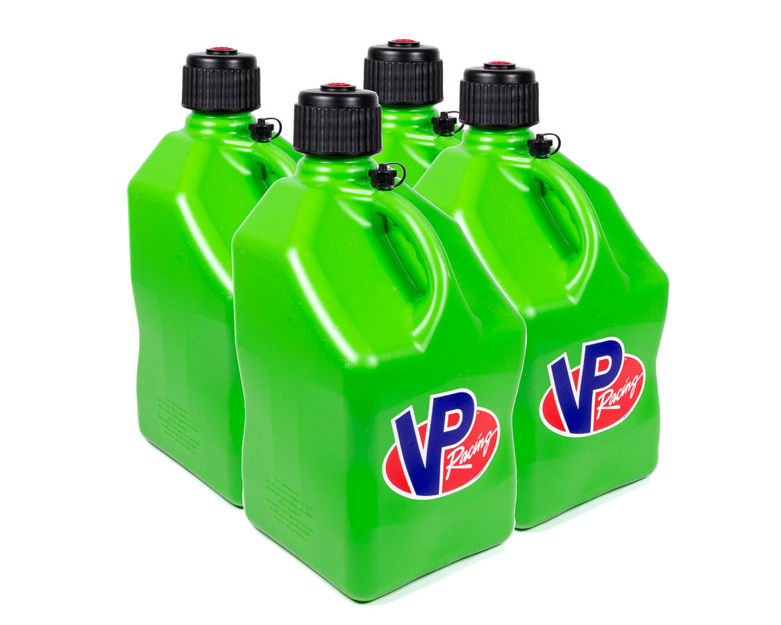 VP Racing Utility Jug 5 Gal Green Square (Case 4) VPF3564