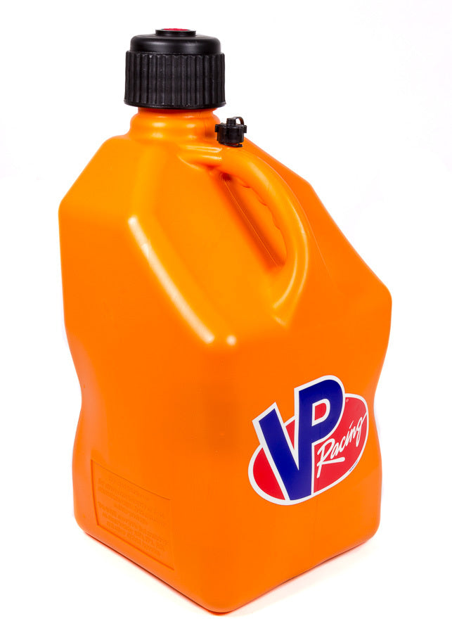 VP Racing Utility Jug 5 Gal Orange Square VPF3572