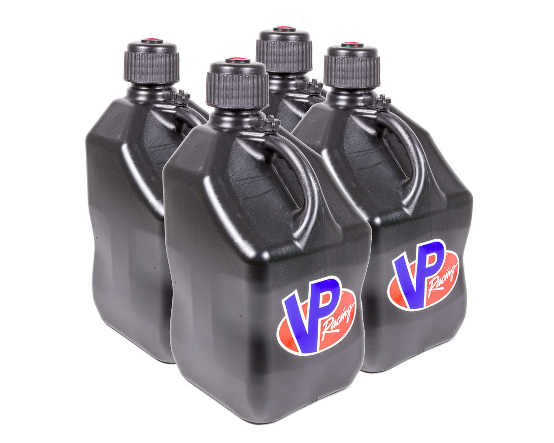 VP Racing Utility Jug 5 Gal Black Square (Case 4) VPF3584