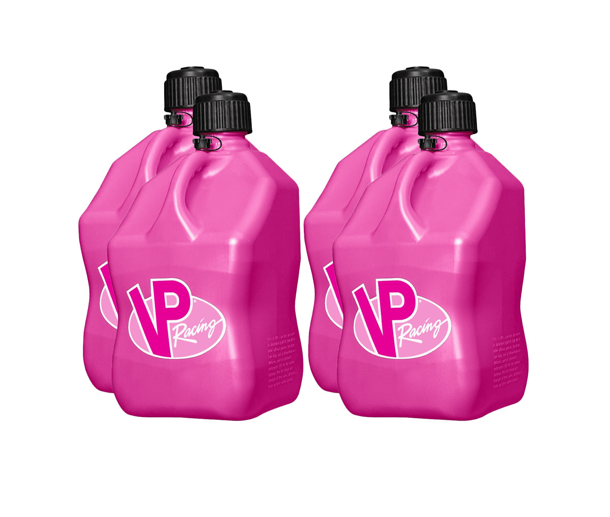 VP Racing Motorsports Jug 5.5 Gal Pink Square (Case 4) VPF3812-CA-CASE