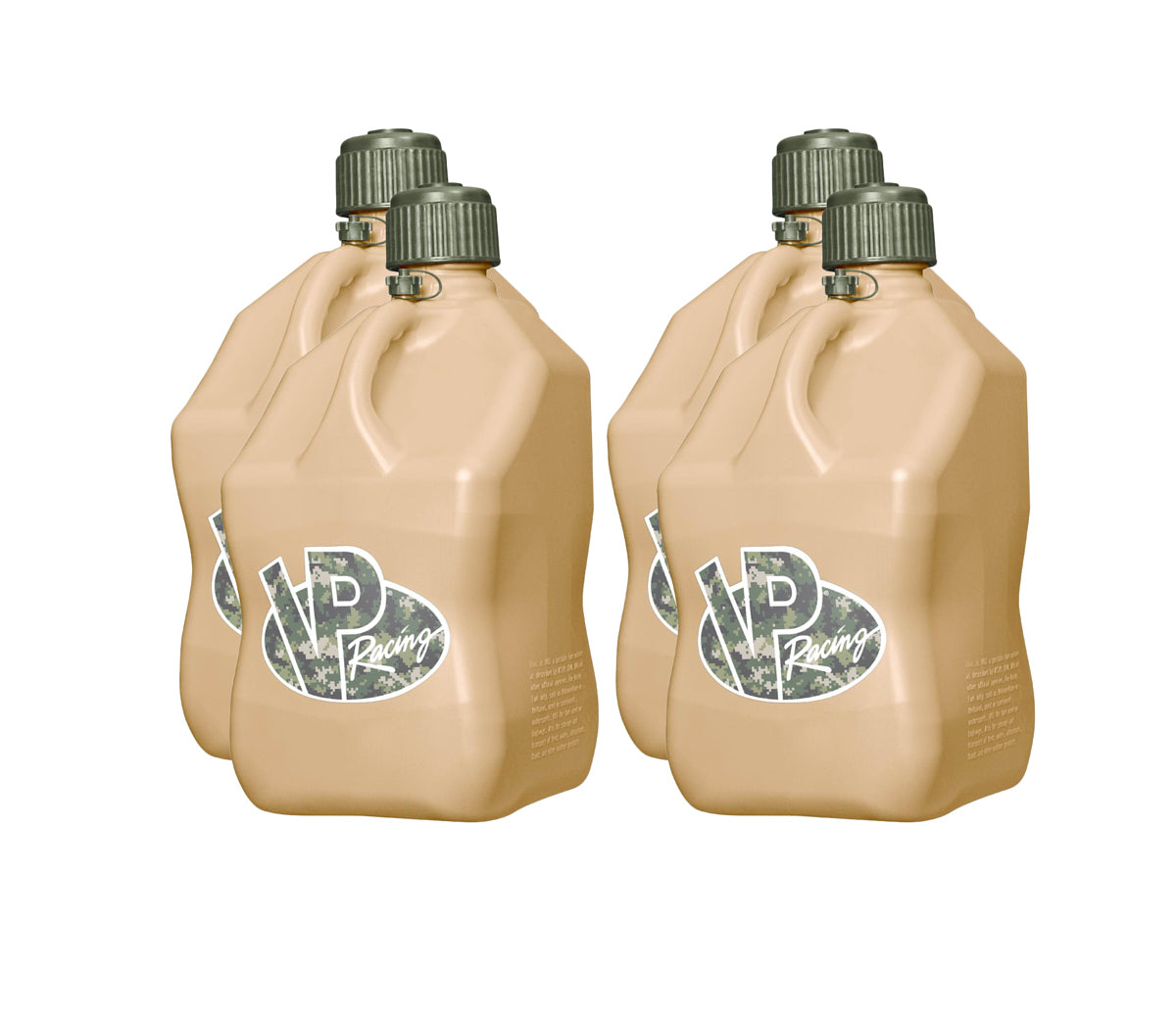 VP Racing Motorsports Jug 5.5 Gal Tan Square (Case 4) VPF4042-CA-CASE