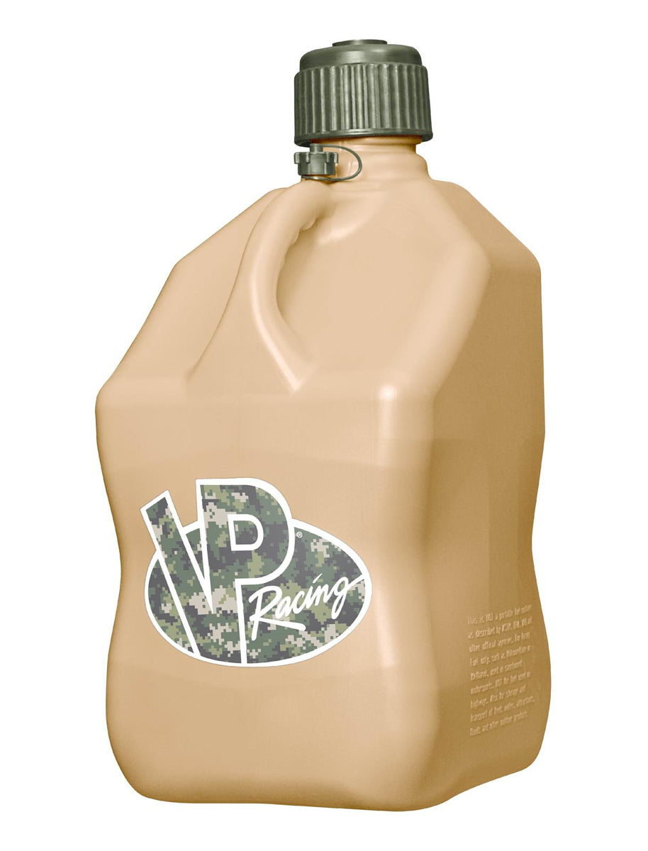 VP Racing Motorsports Jug 5.5 Gal Tan Square VPF4042-CA