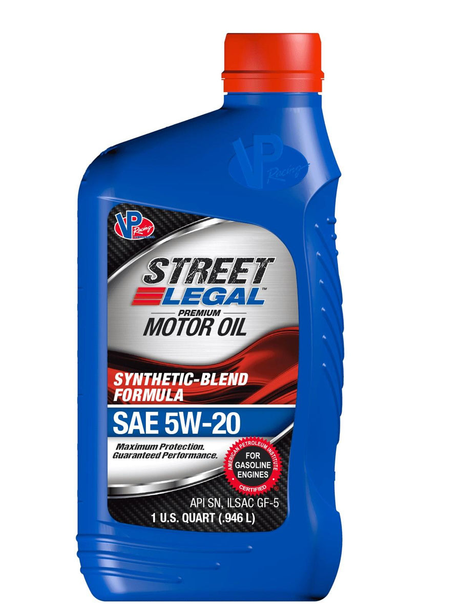 VP Racing Motor Oil VP 5W20 Syn Blend Street 32oz (CS12) VPFVP3752043C