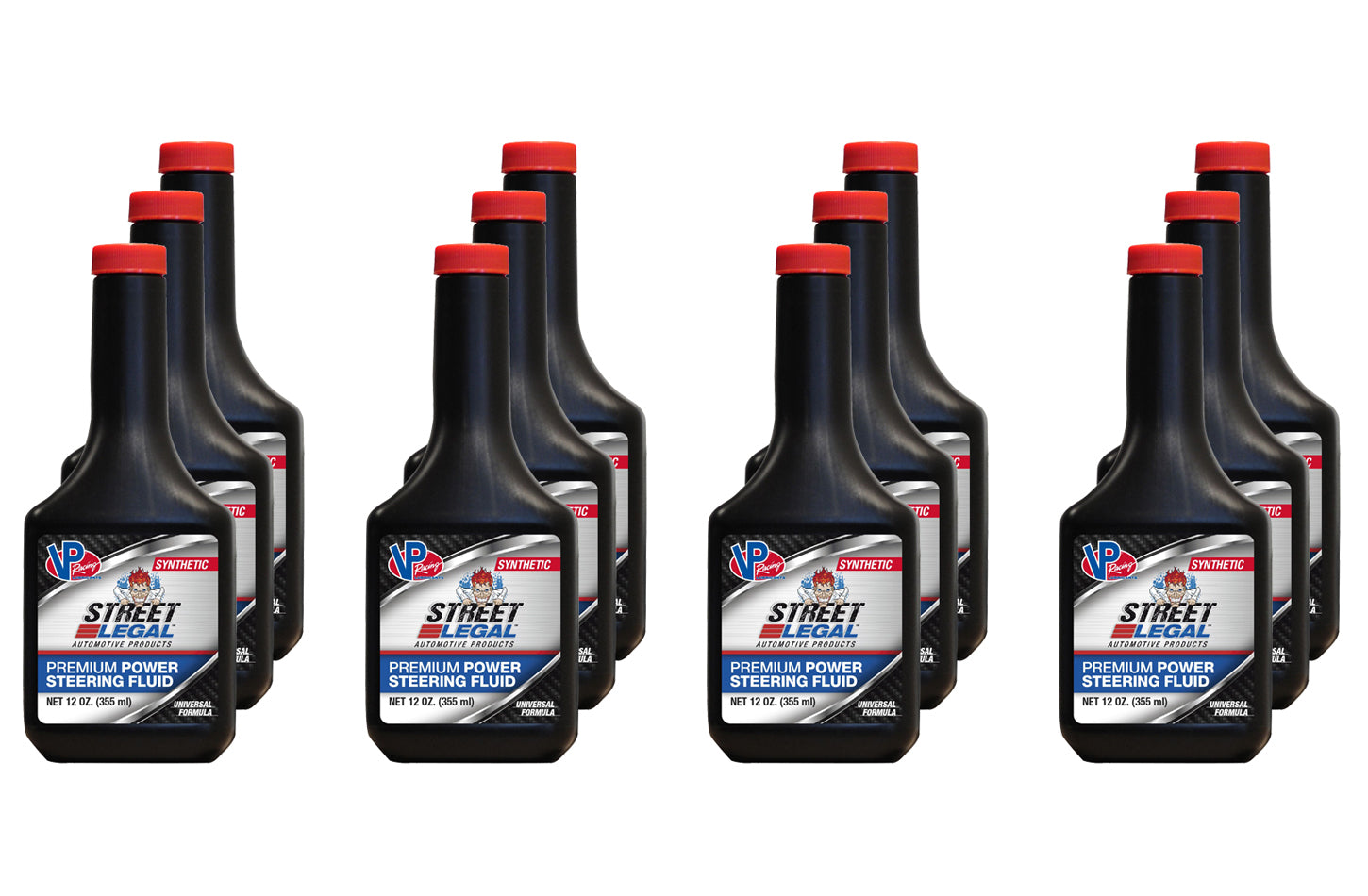 VP Racing Power Steering Fluid Syn 12oz (Case 12) VPFVP6100502C