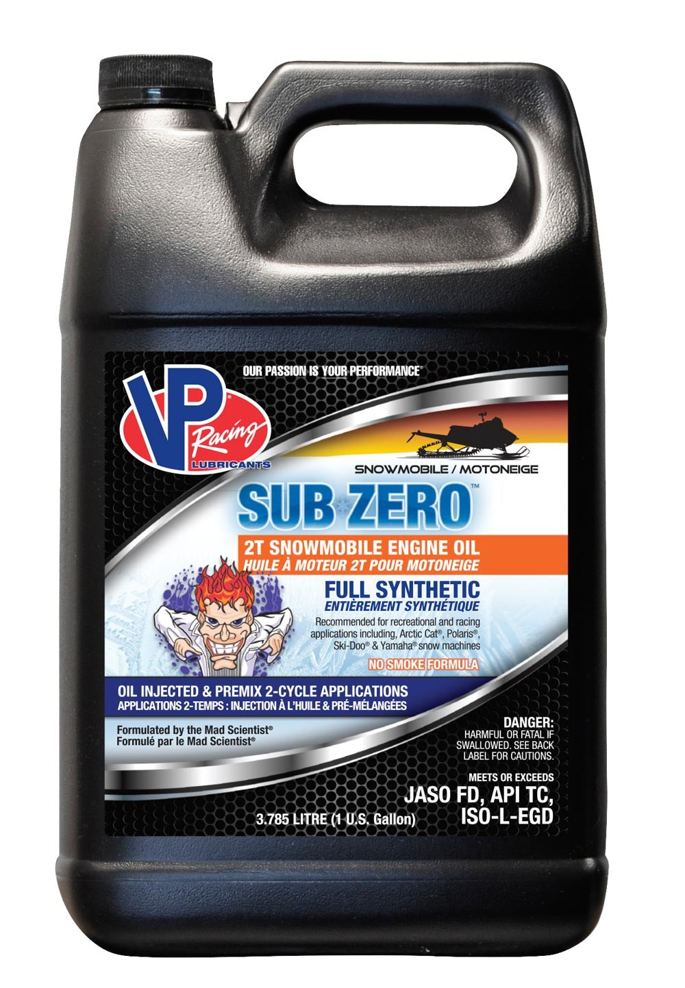 VP Racing Sub-Zero Canada 2T Snowmobile 1 Gal VPFVP7110004