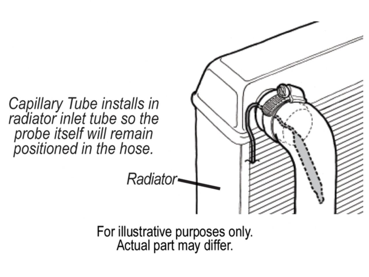 Derale Mechanical Adjustable Fan Control Thermostat