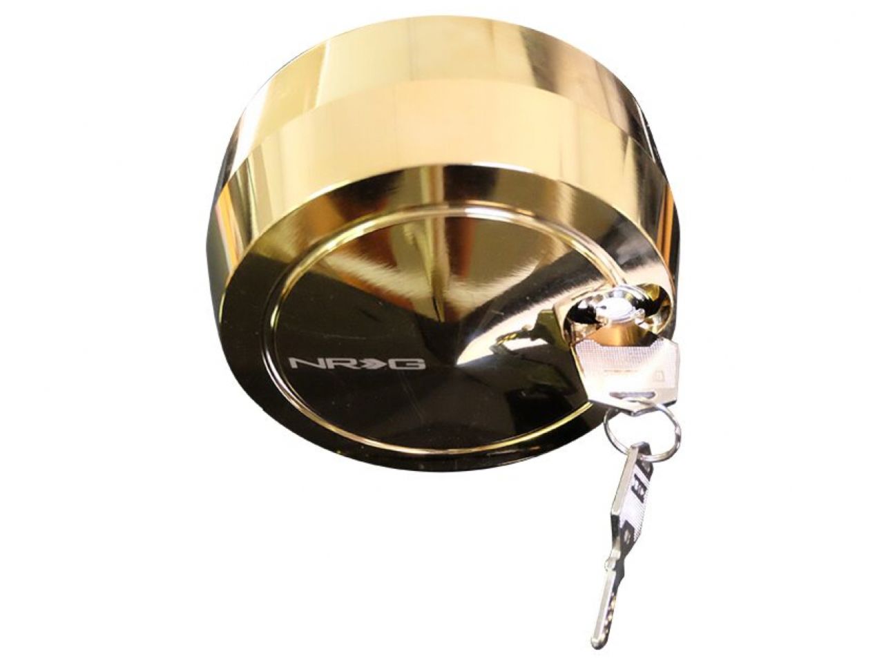 NRG Quick Lock W/Free Spin Chrome Gold