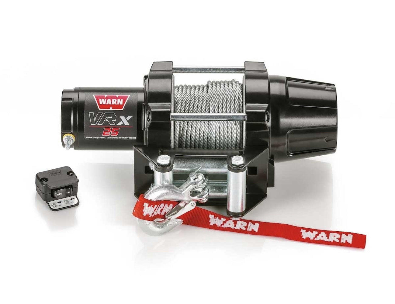 Warn VRX 25 Winch 2500lb Wire Rope WAR101025