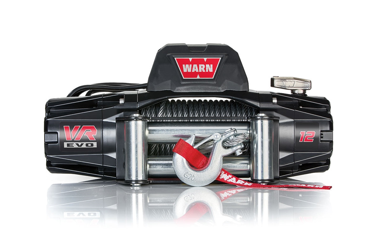 Warn VR EVO 12 Winch 12000# Wire Rope WAR103254
