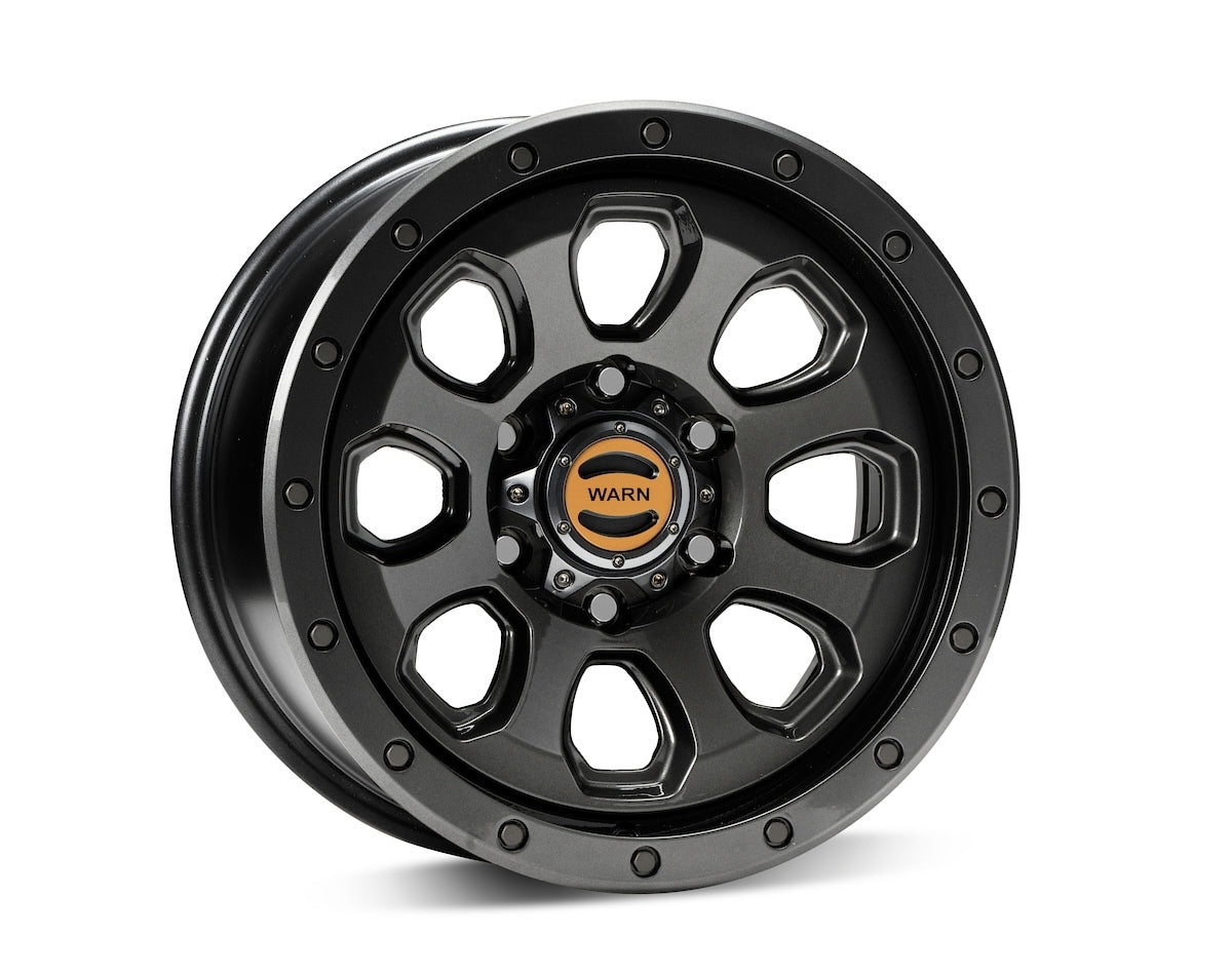 Warn Wheel 17x8.5 Moonsault Black 6x5.5/6x139.7mm WAR104485