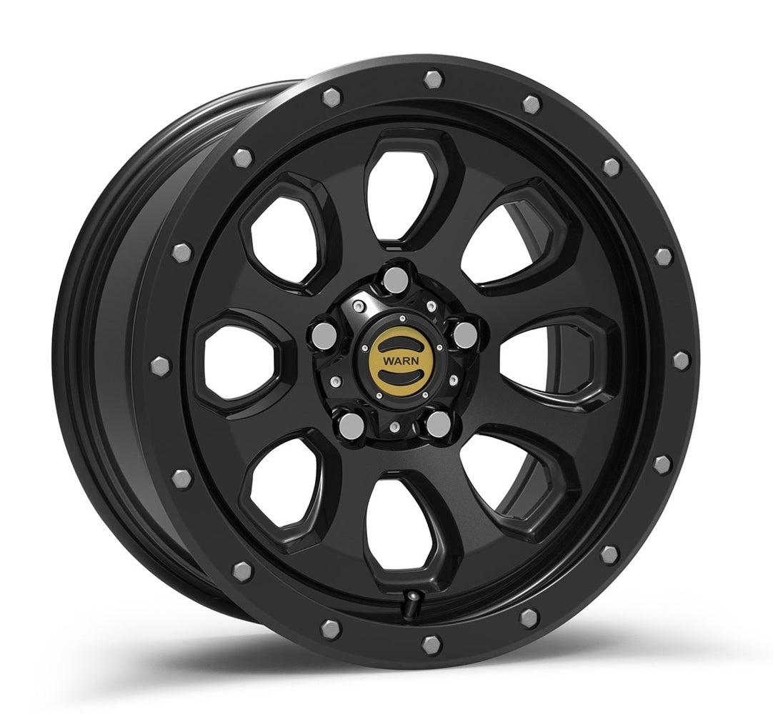 Warn Wheel 17x8.5 Moonsault Black 5x5 (5x127mm) WAR106685