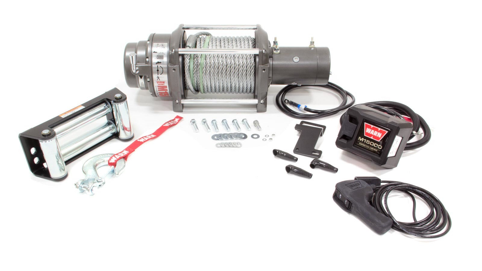 Warn M15000 Winch w/Roller Fairlead WAR47801