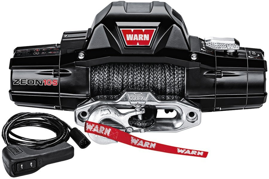 Warn Zeon 10-S 10000lb Winch w/Synthetic Rope WAR89611