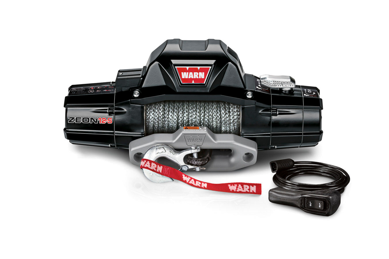 Warn Zeon 12-S 12000lb Winch w/Synthetic Rope WAR95950