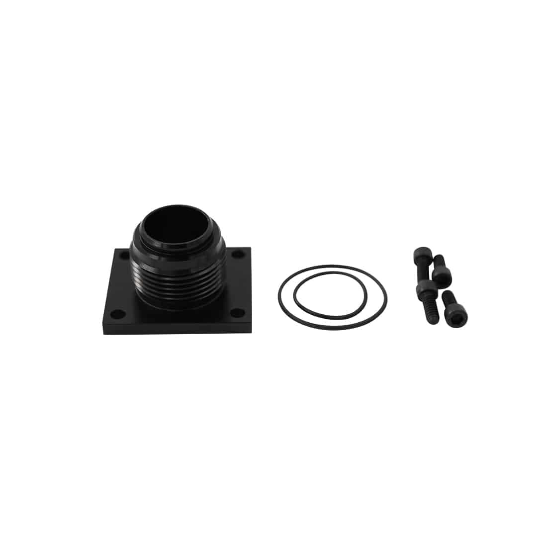 Waterman Racing Comp. Adapter Inlet -16 for WRC Pumps Black WAT29015