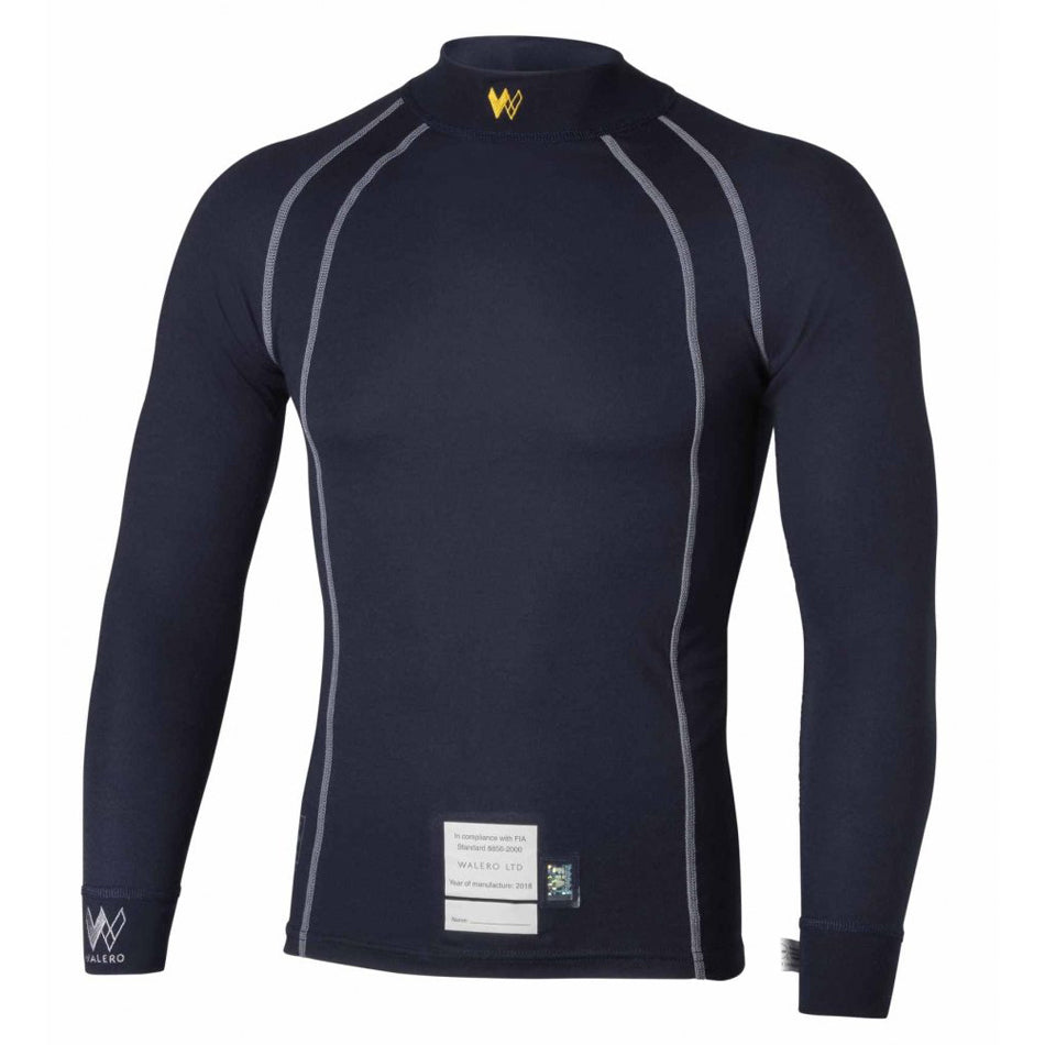 Walero Base Layer Top Large SFI3.3 & FIA Petrol Blue WBL400017PTL