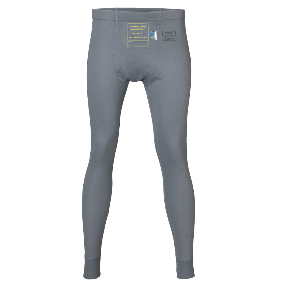 Walero Base Layer Pant Small SFI3.3 & FIA Cool Grey WBL400018CGS