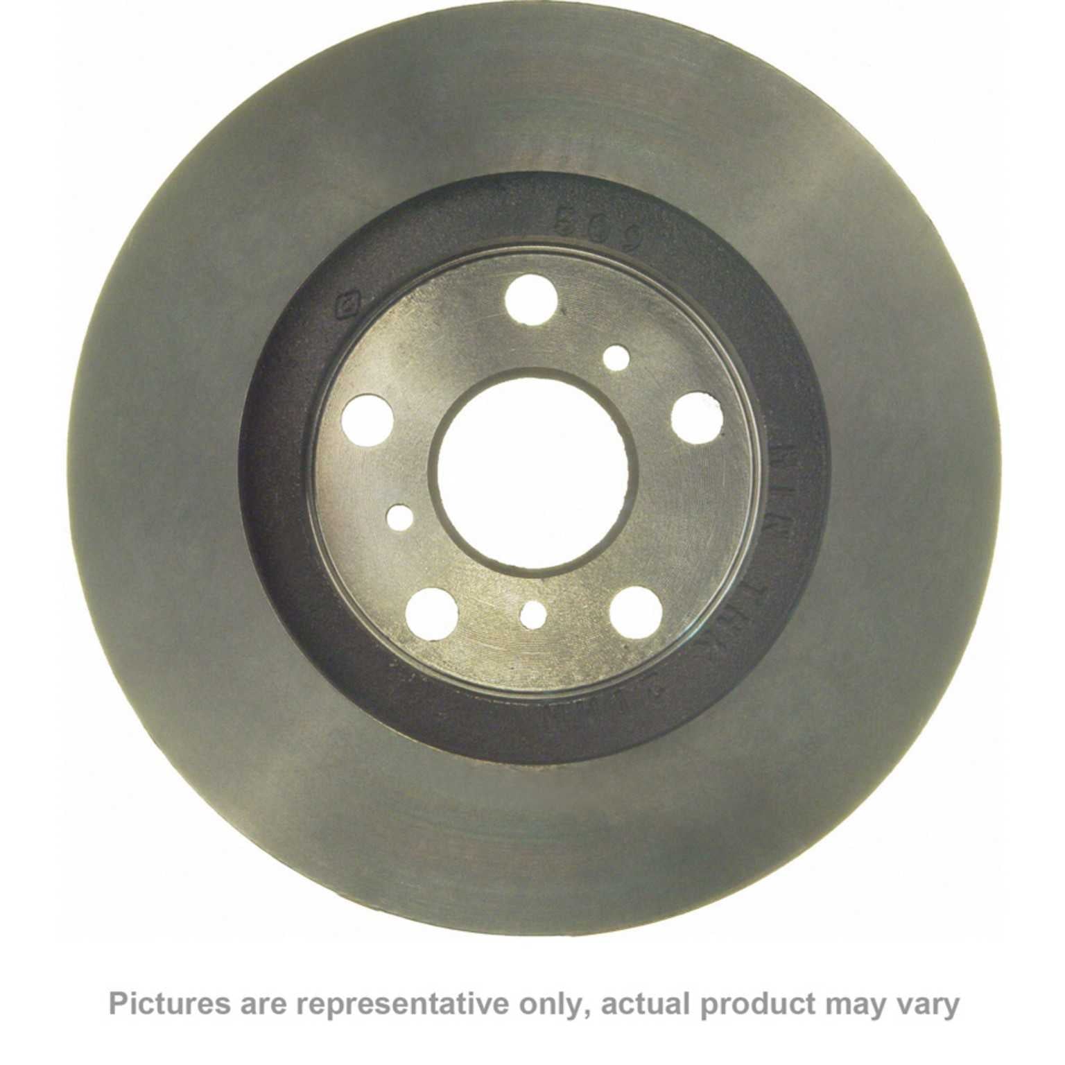 Wagner Brake Disc Brake Rotor  top view frsport BD125382