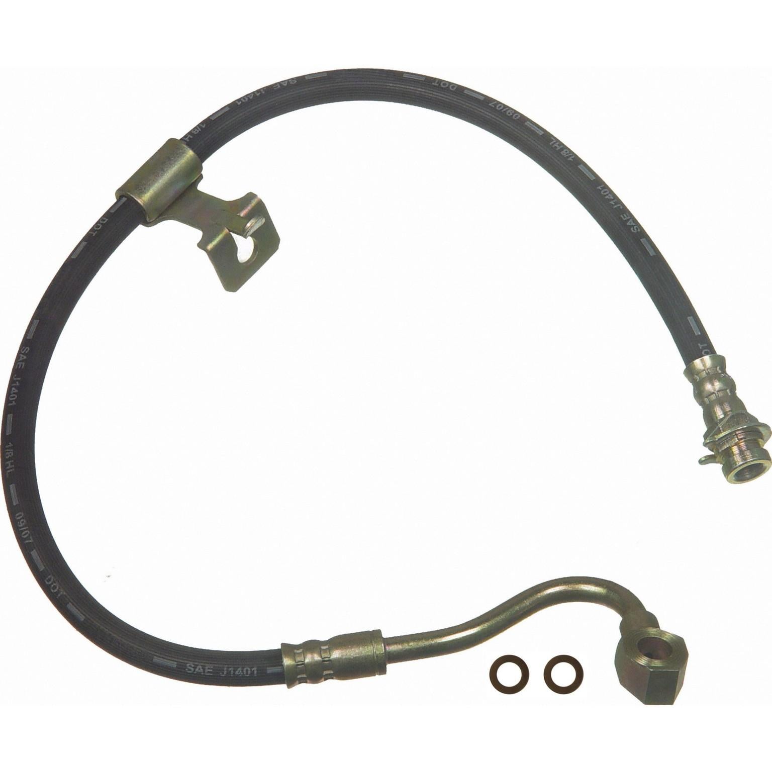 Wagner Brake Brake Hydraulic Hose  top view frsport BH110427