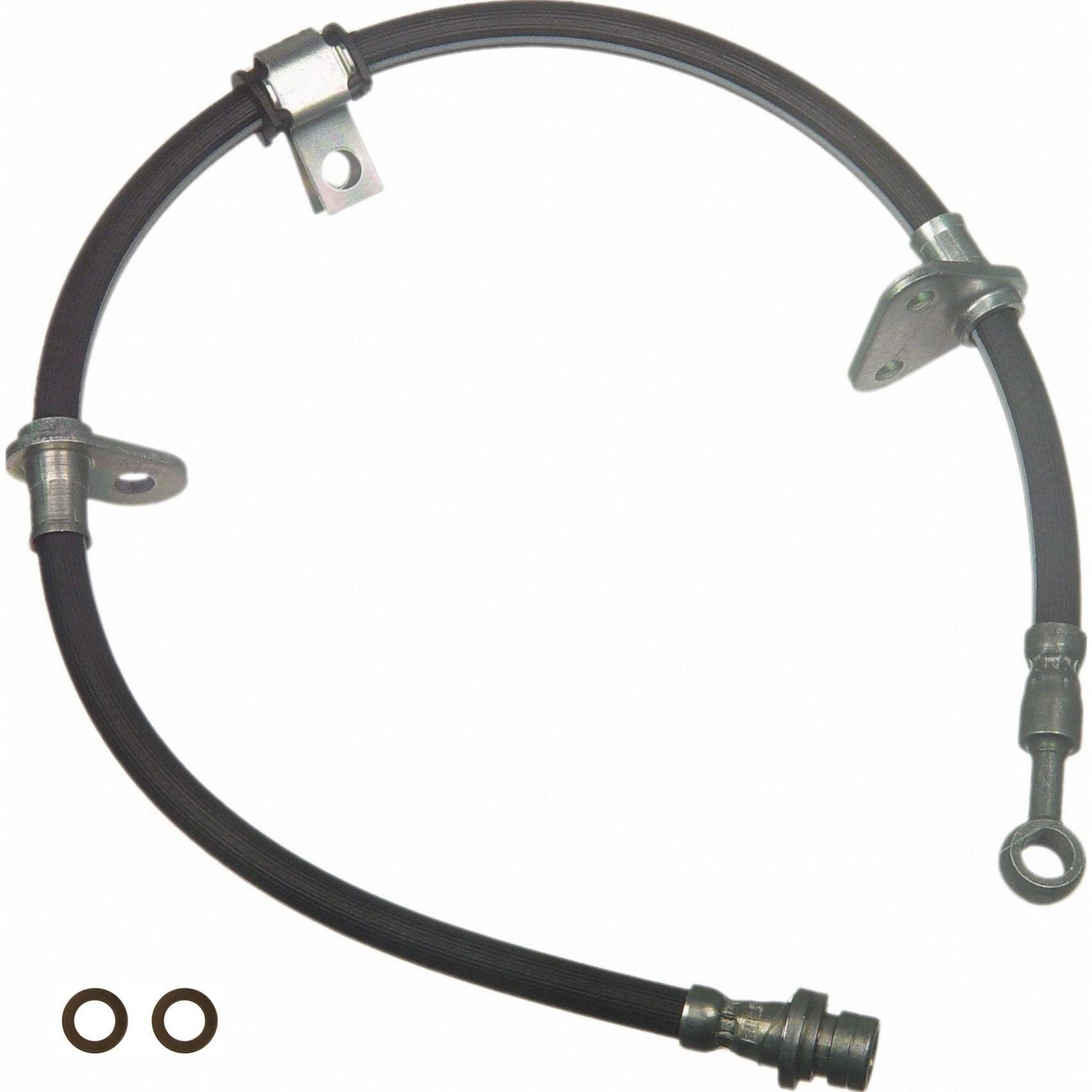 Wagner Brake Brake Hydraulic Hose  top view frsport BH120876