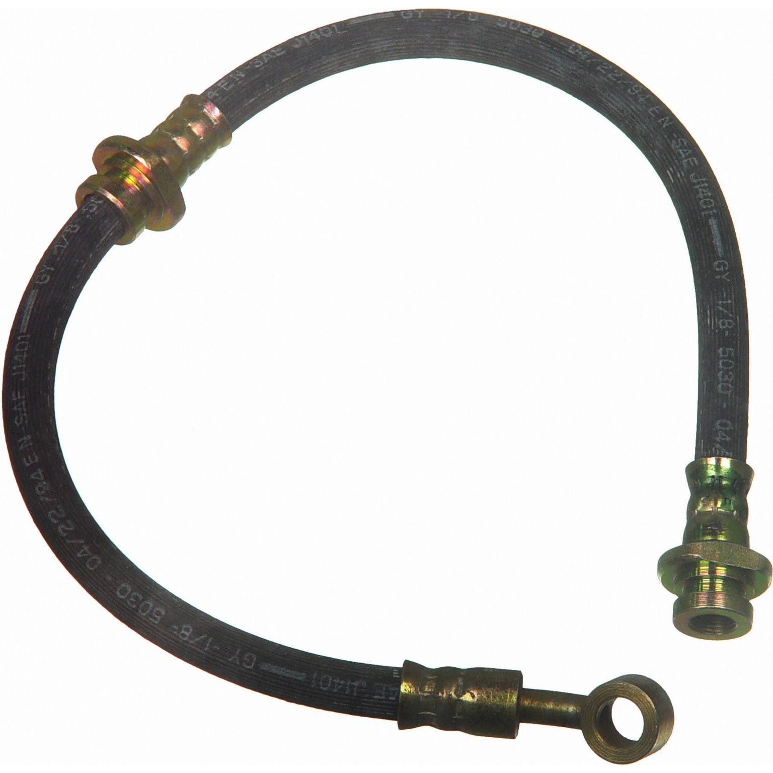 Wagner Brake Brake Hydraulic Hose  top view frsport BH124574