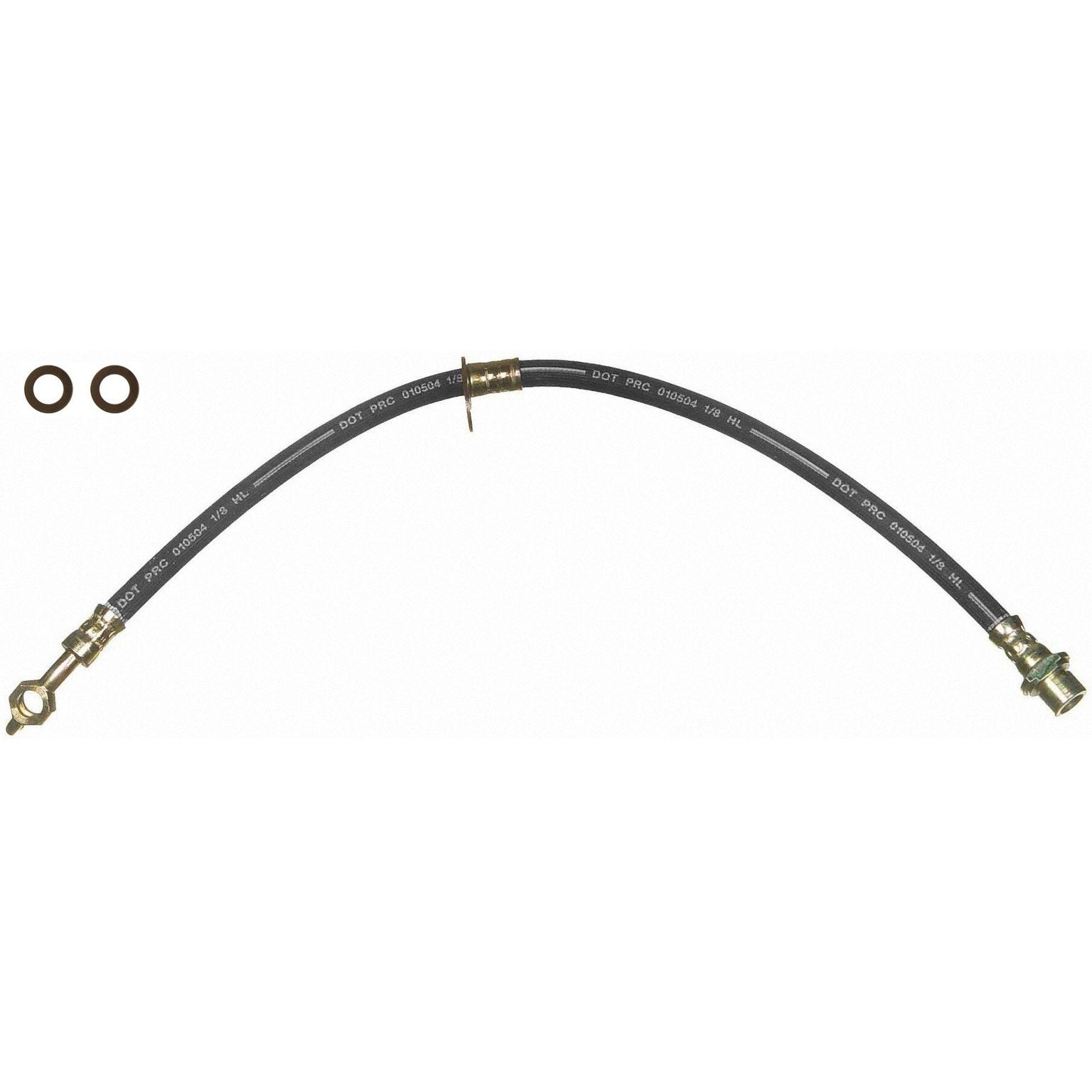 Wagner Brake Brake Hydraulic Hose  top view frsport BH138048