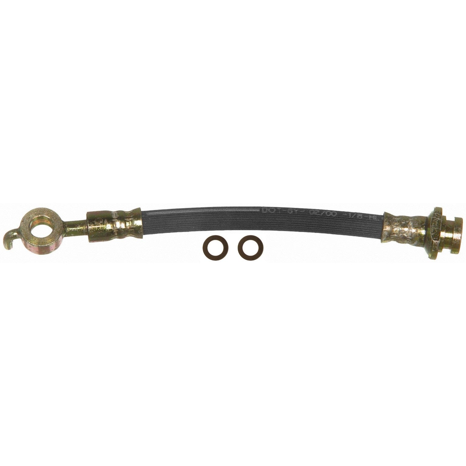 Wagner Brake Brake Hydraulic Hose  top view frsport BH139165