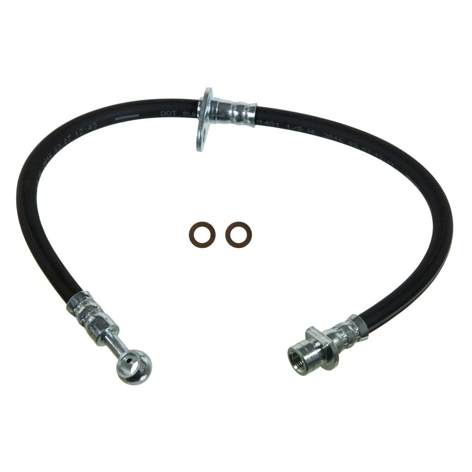 Wagner Brake Brake Hydraulic Hose  top view frsport BH144865