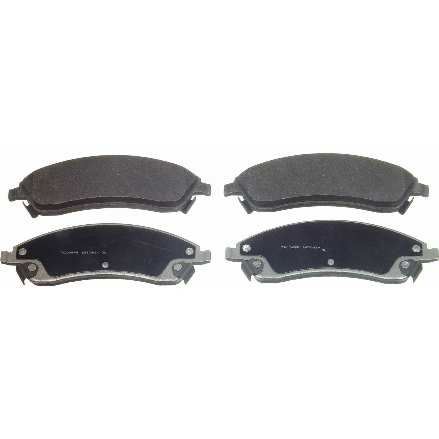 wagner brake disc brake pad set  frsport mx1019a