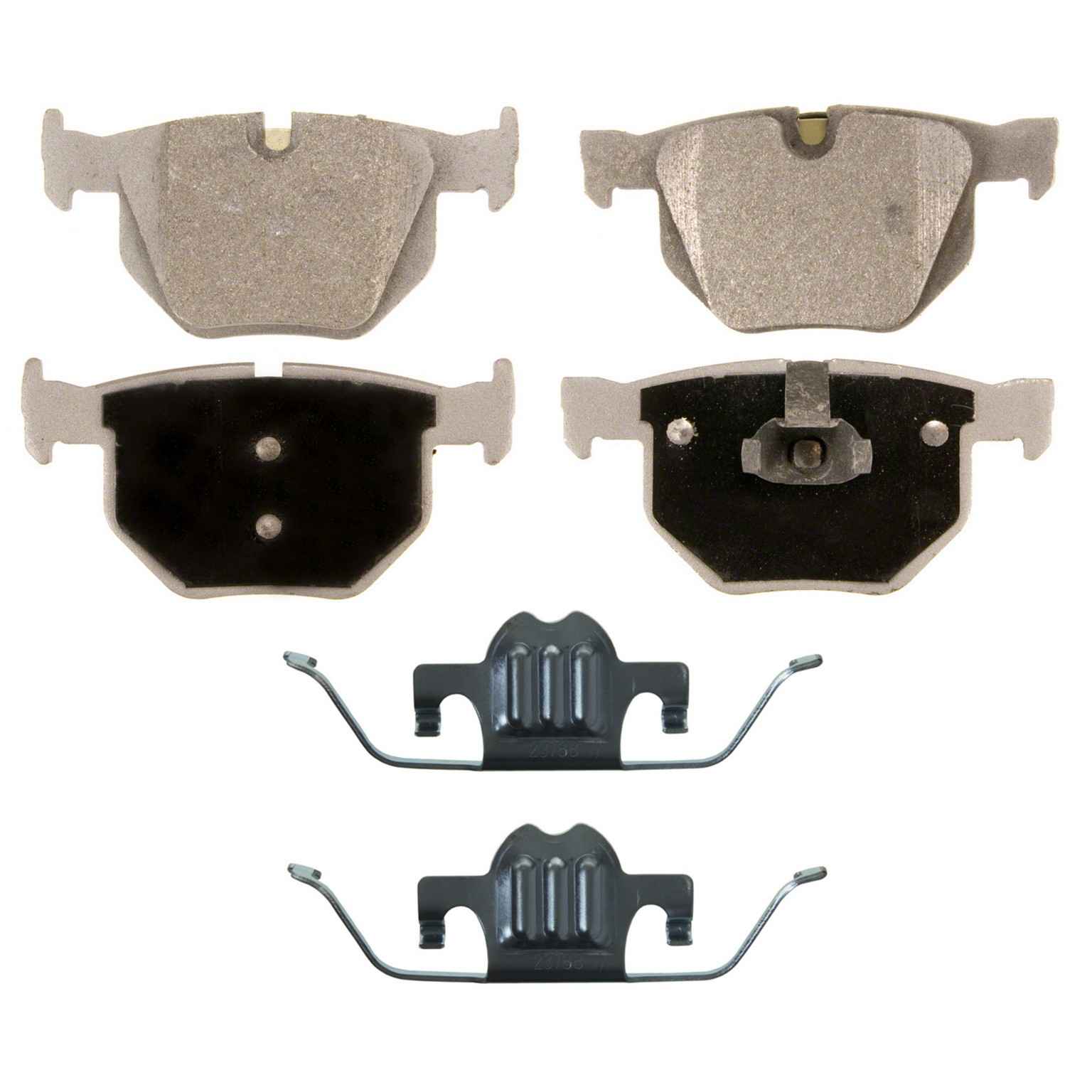 Wagner Brake Disc Brake Pad Set  top view frsport MX1042A