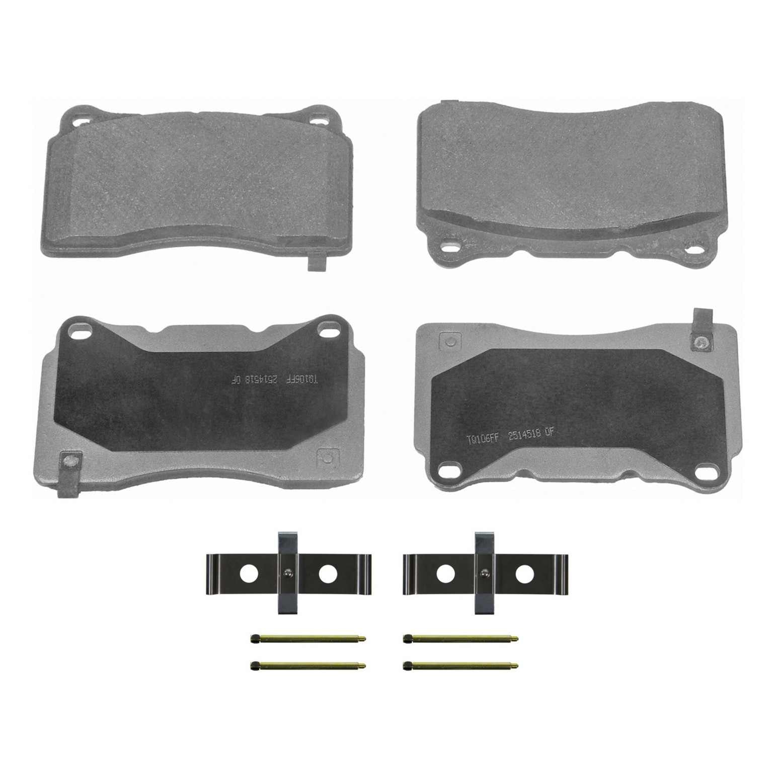 wagner brake disc brake pad set  frsport mx1050