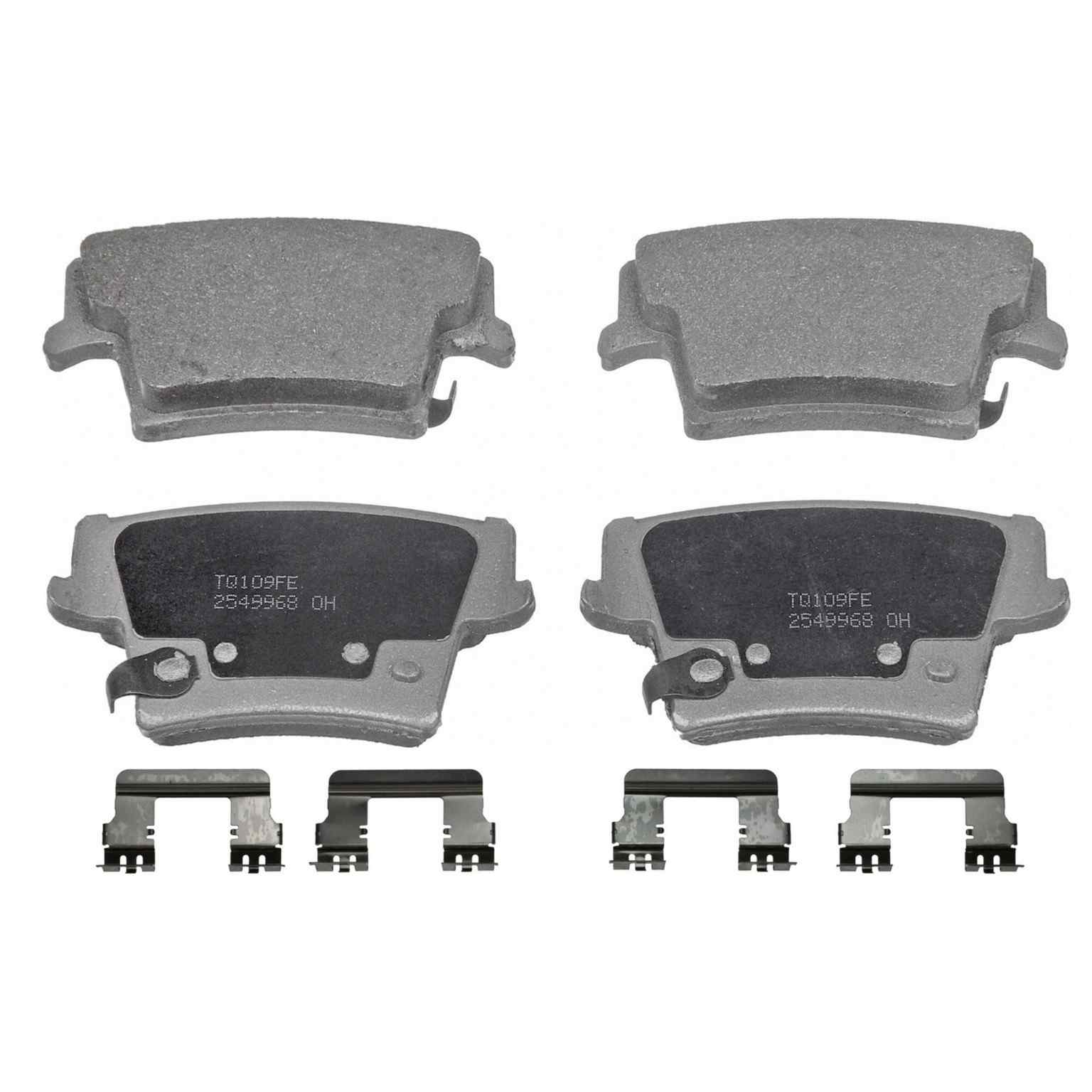 wagner brake disc brake pad set  frsport mx1057b