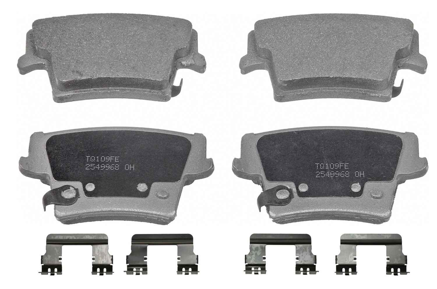 Wagner Brake Disc Brake Pad Set  top view frsport MX1057B