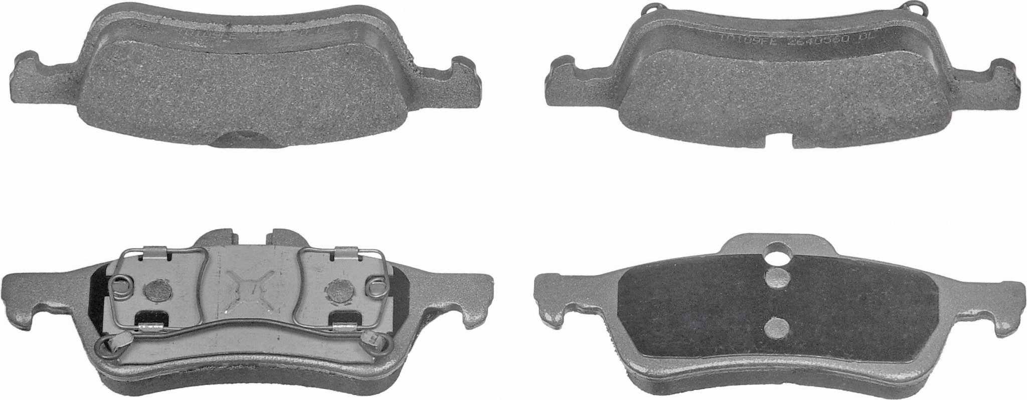 Wagner Brake Disc Brake Pad Set  top view frsport MX1060