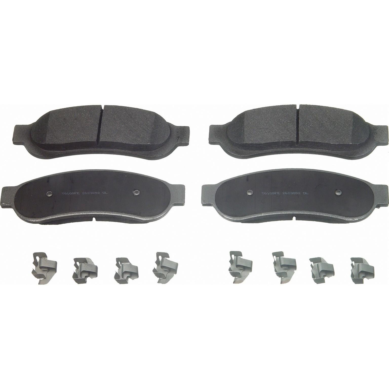 wagner brake disc brake pad set  frsport mx1067