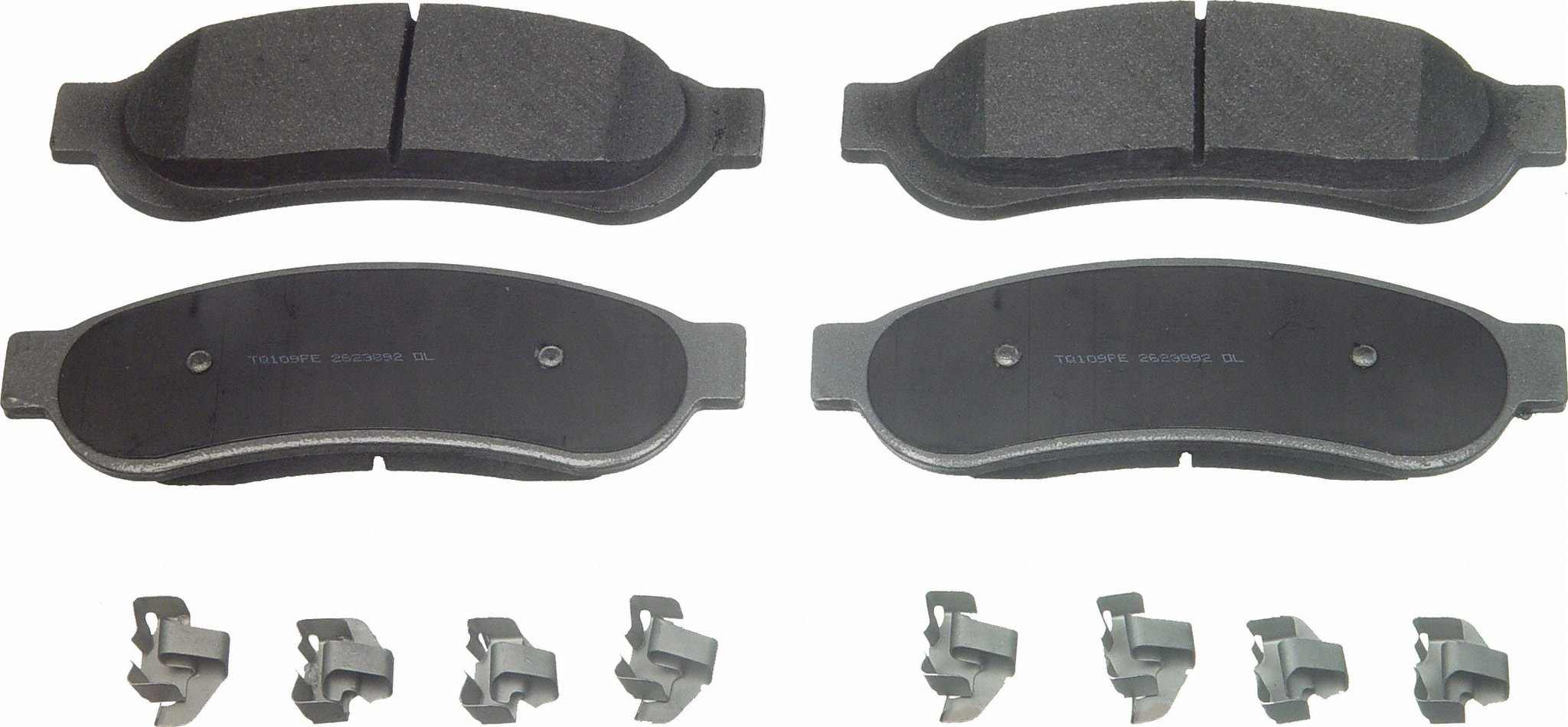 Wagner Brake Disc Brake Pad Set  top view frsport MX1067